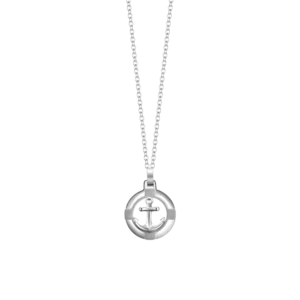 COLLANA UOMO IN ACCIAIO CON ANCORA