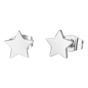 ORECCHINI DONNA IN ACCIAIO STELLE