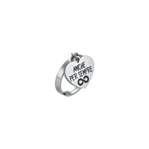 Anello Regolabile Acciaio Amiche Per Sempre